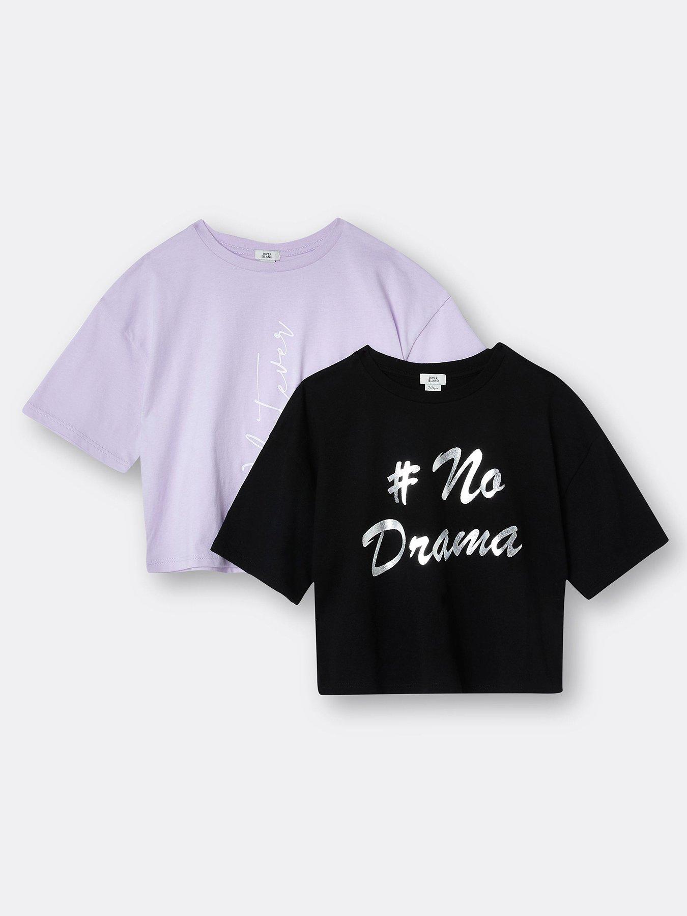 purple junior tops