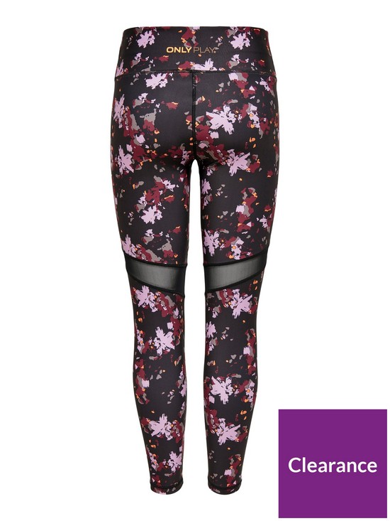 stillFront image of only-play-floral-high-waist-legging