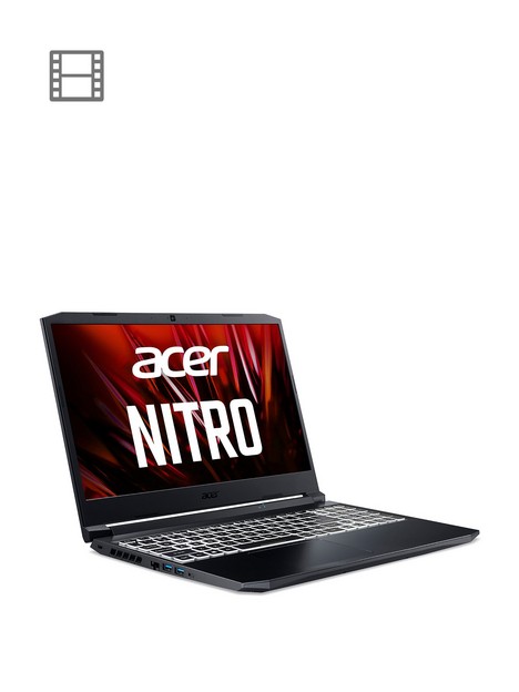 acer-nitro-5-an515-45-gaming-laptop-156in-fhd-ips-144hznbspgeforce-rtx-3060nbspamd-ryzen-5nbsp16gb-ram-512gb-ssd