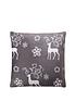  image of cascade-home-christmas-stag-cushion