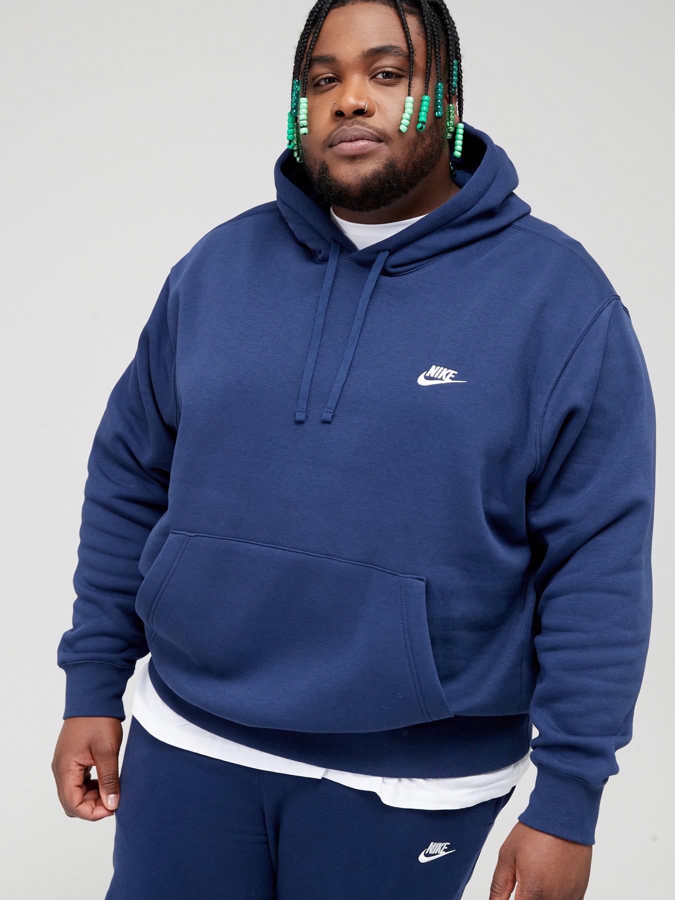 Mens plus size 2025 nike hoodies