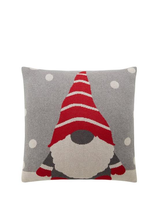 front image of cascade-home-father-christmas-gonk-cushion