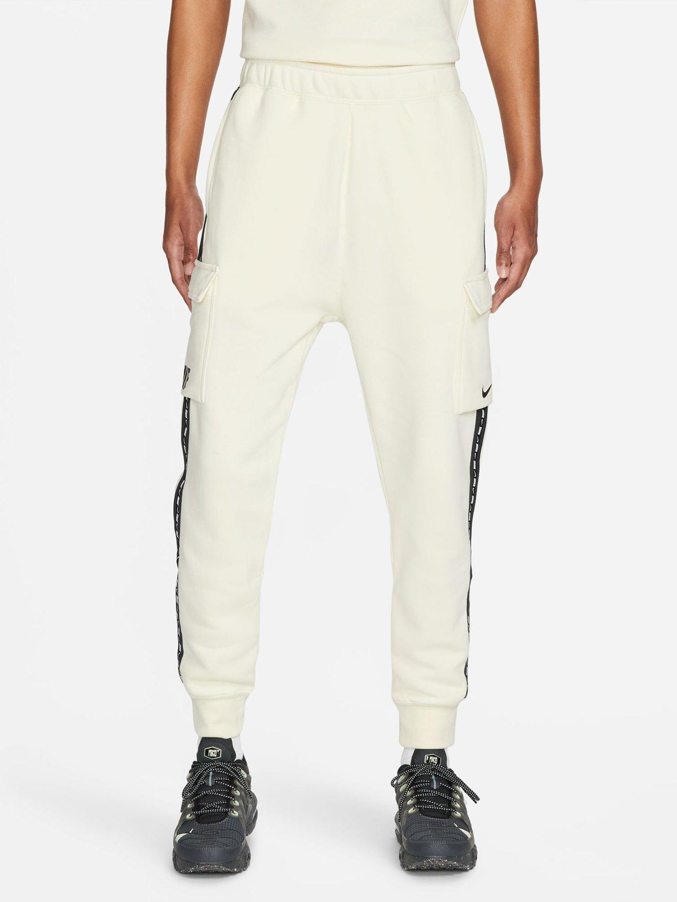 Nike Nsw Repeat Fleece Cargo Pant Beige