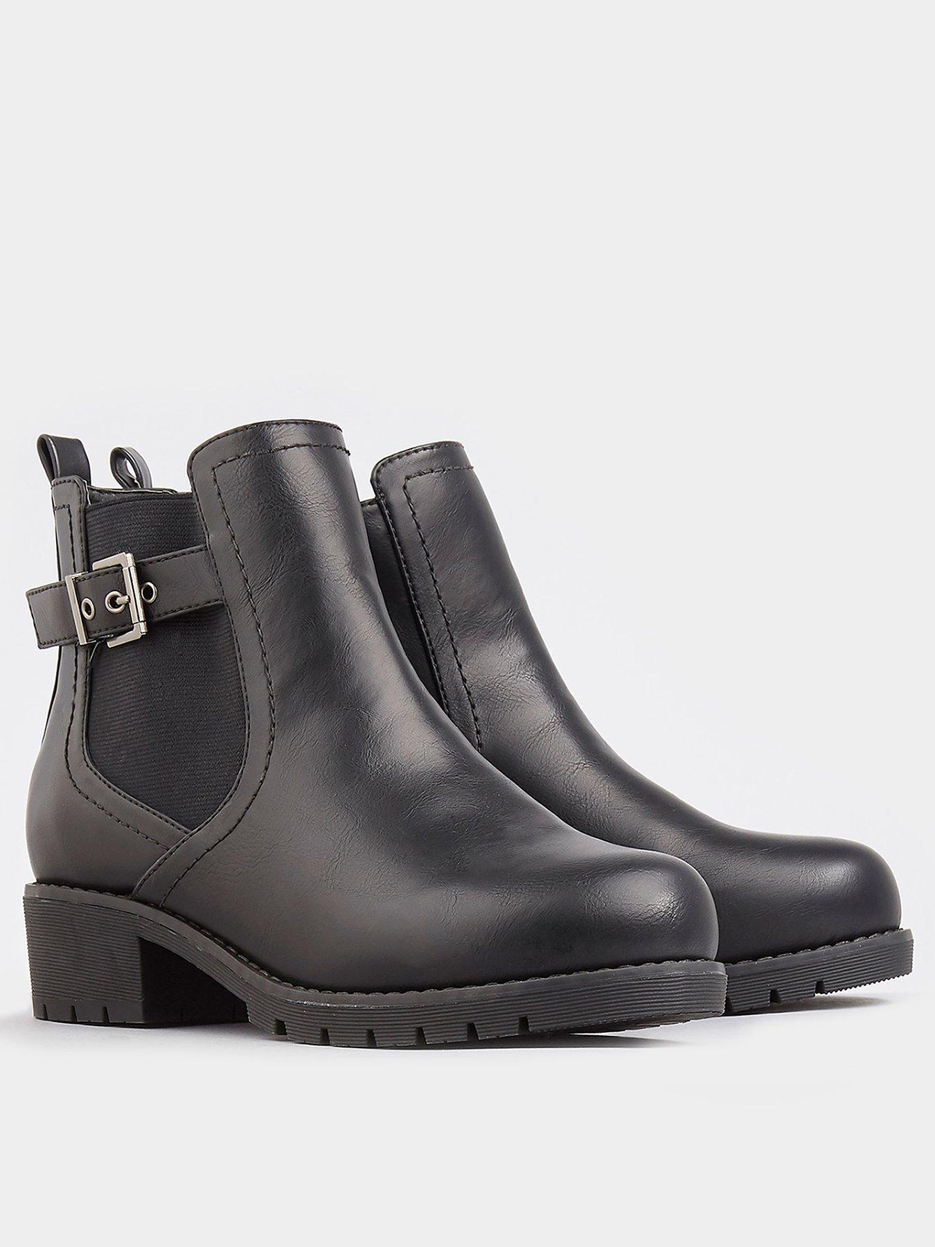 Details about   New Premium Leather Chelsea Boots Kids Black  
