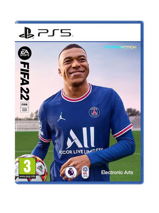 front image of playstation-5-fifa-22
