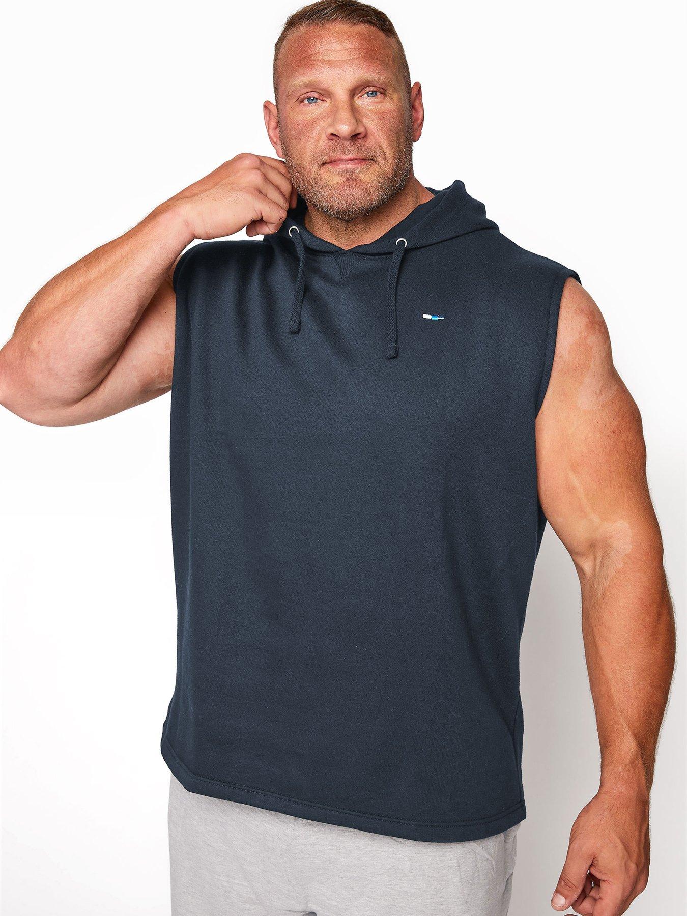 BadRhino Essential Sleeveless Hoodie - Navy