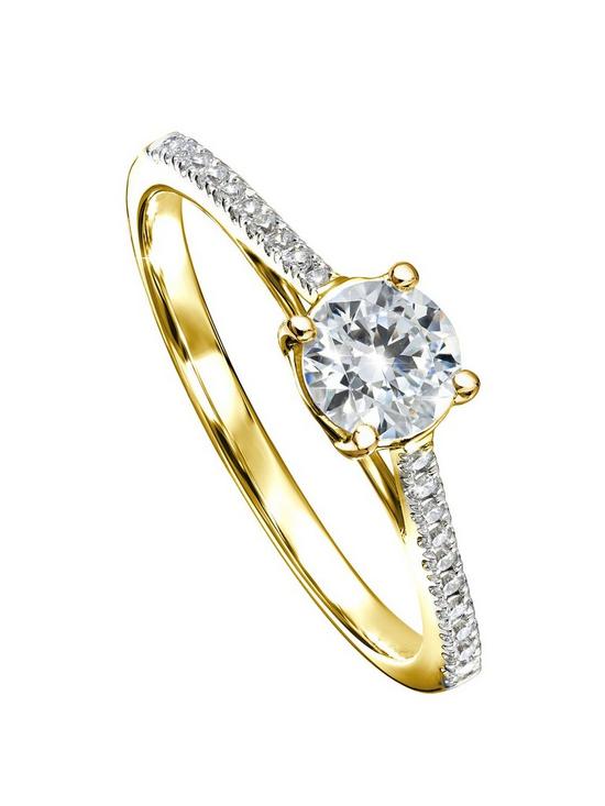front image of created-brilliance-margotnbsp9ct-yellow-gold-050ct-lab-grown-diamond-engagement-ring