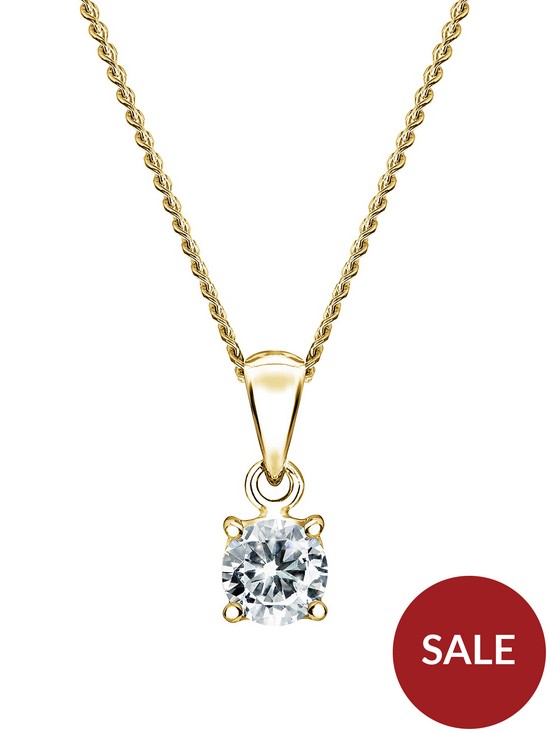 front image of created-brilliance-sylvia-created-brilliance-9ct-yellow-gold-025ct-lab-grown-diamond-pendant-necklace