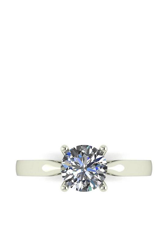 front image of moissanite-9ct-gold-1ct-special-edition-100-facets-solitaire-ring