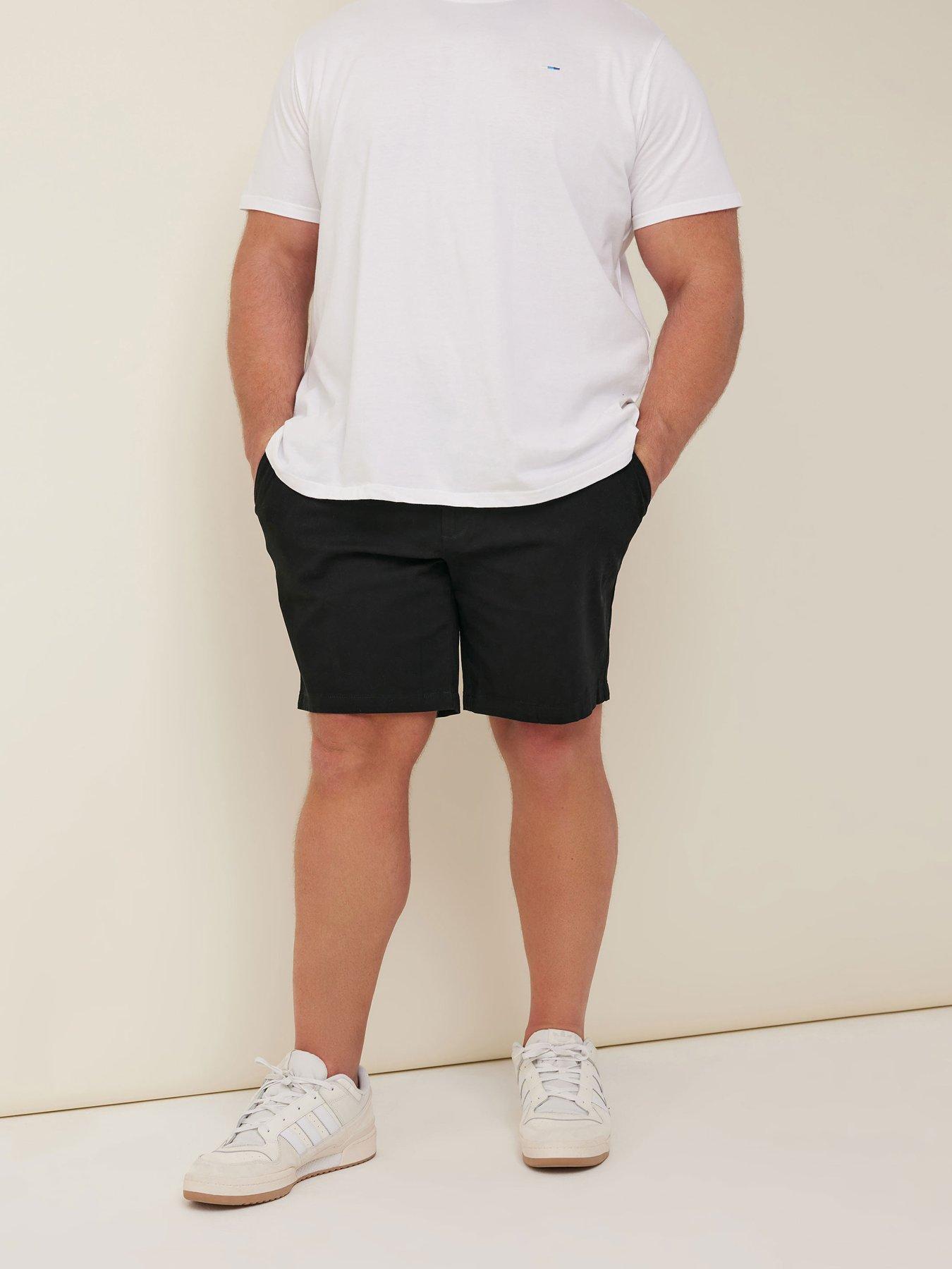 BadRhino Stretch Chino Shorts - Black