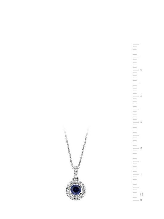 outfit image of created-brilliance-ana-created-brilliance-9ct-white-gold-created-sapphire-and-lab-grown-diamond-pendant-necklace