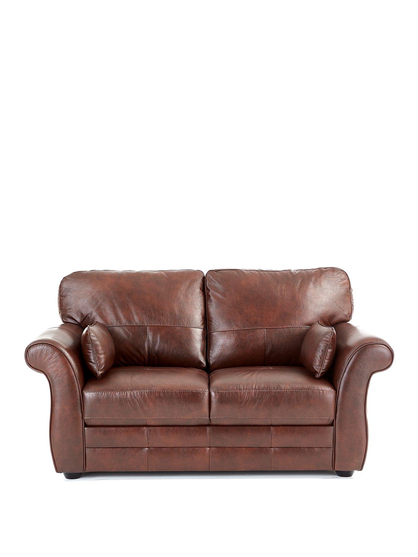 Image 2 of 7 of The Very Collection Vantage Italian Leather 2&nbsp;Seater&nbsp;Sofa&nbsp;- FSC&reg; Certified