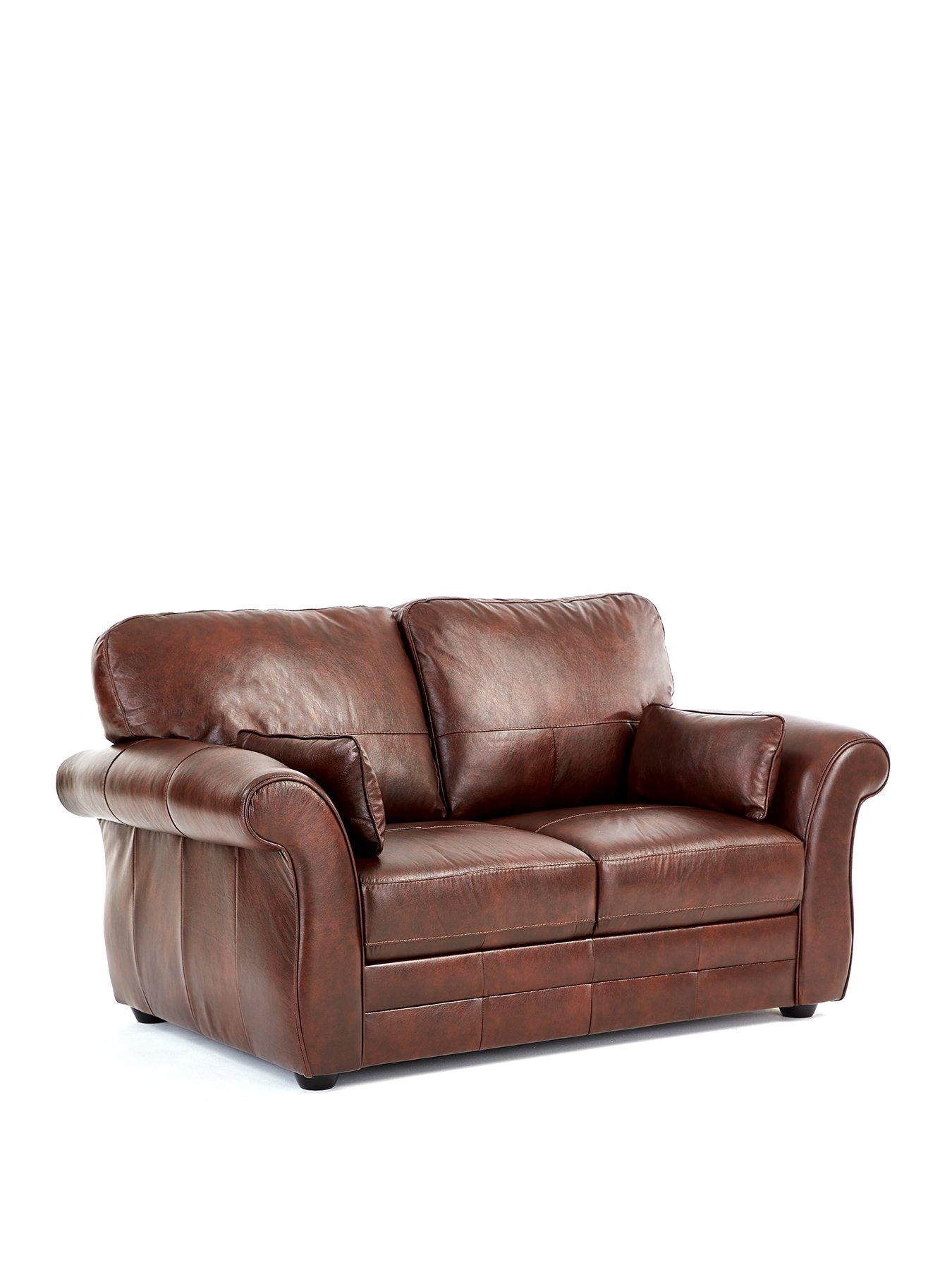 Image 3 of 7 of The Very Collection Vantage Italian Leather 2&nbsp;Seater&nbsp;Sofa&nbsp;- FSC&reg; Certified