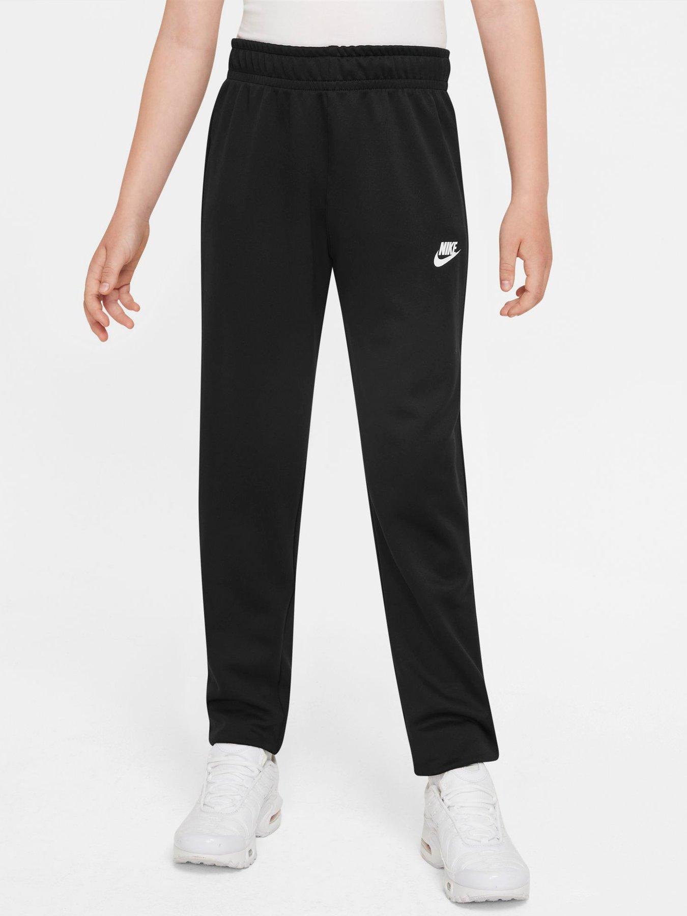 Nike Older Boys NSW Poly Futura HBR Tracksuit Black