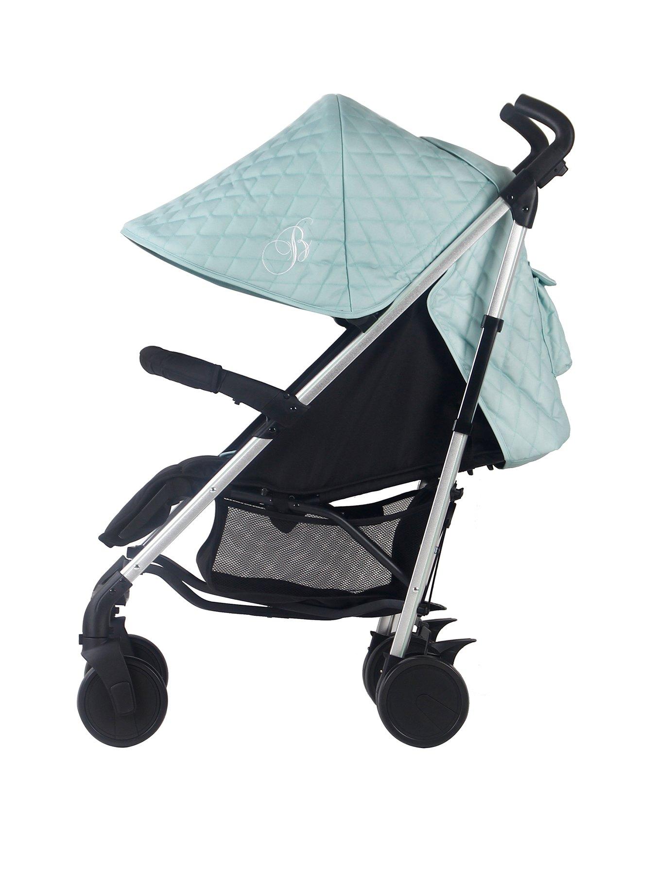 My Babiie MB51 Plus Stroller Quilted Aqua Littlewoods