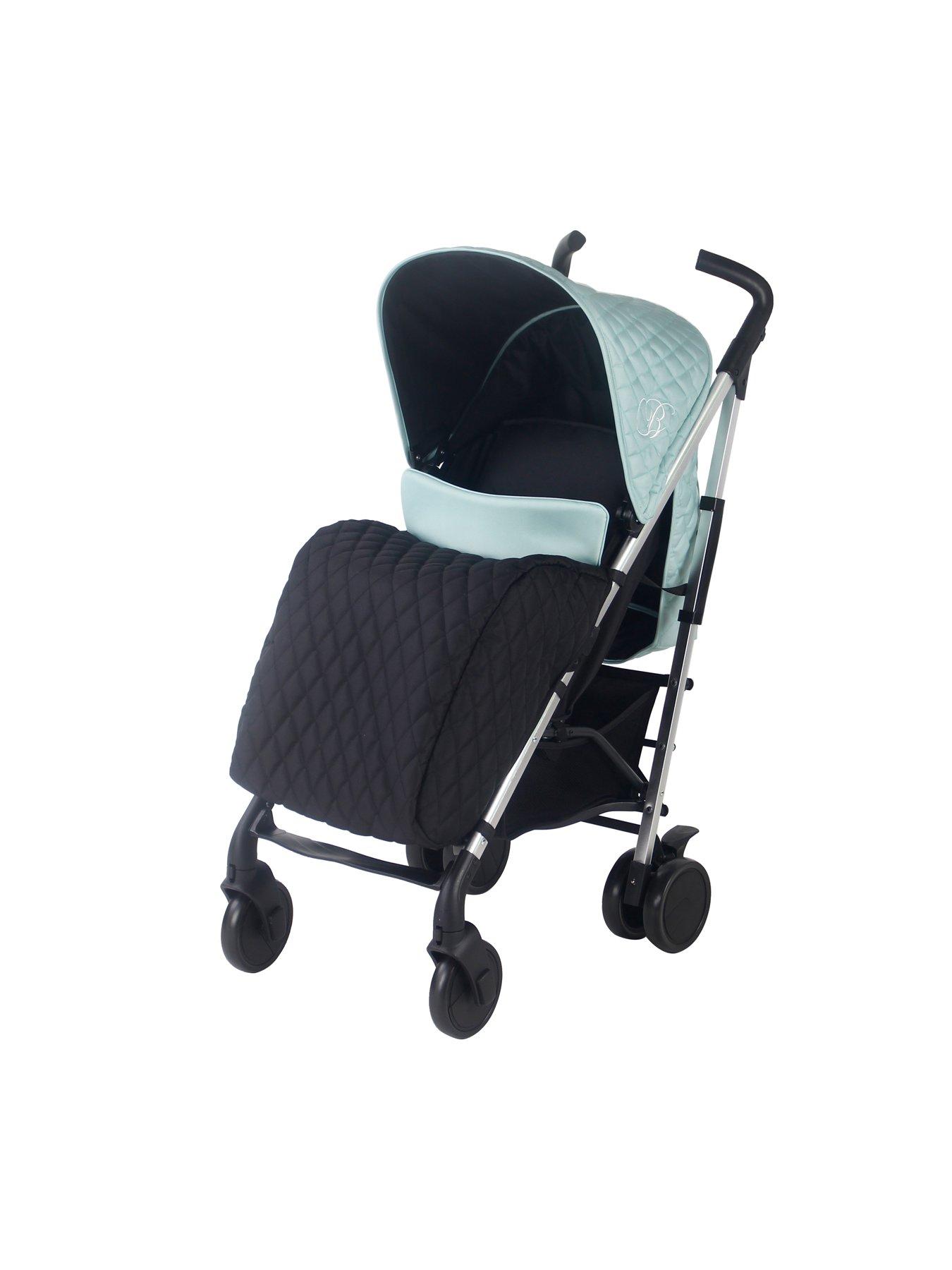 My Babiie MB51 Plus Stroller Quilted Aqua Littlewoods
