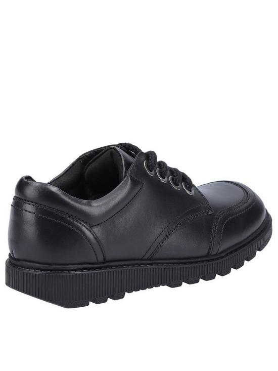 stillFront image of hush-puppies-kiera-junior-school-shoes-black