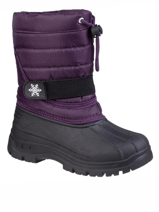 front image of cotswold-icicle-snow-boots