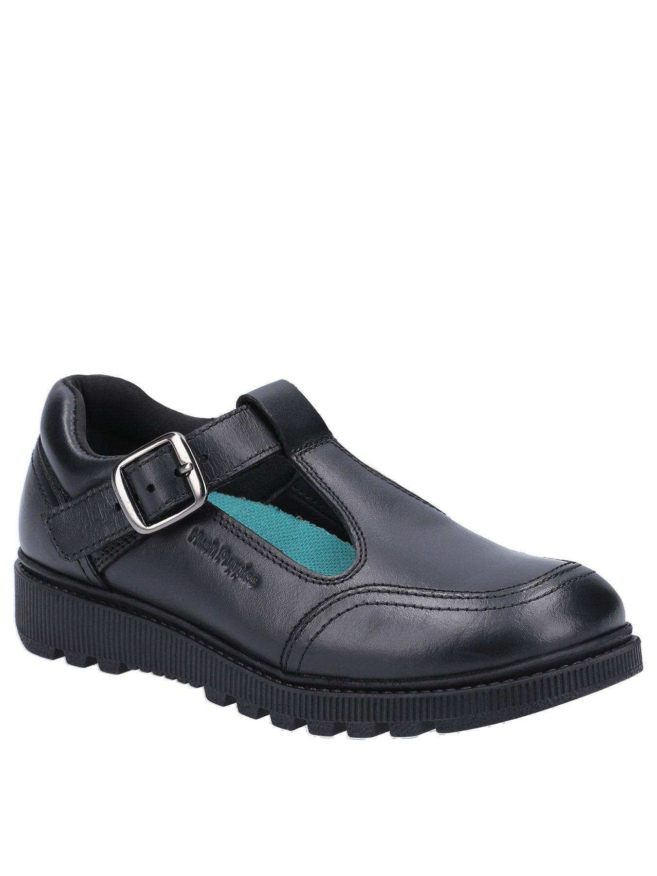 Older girls black hot sale school shoes