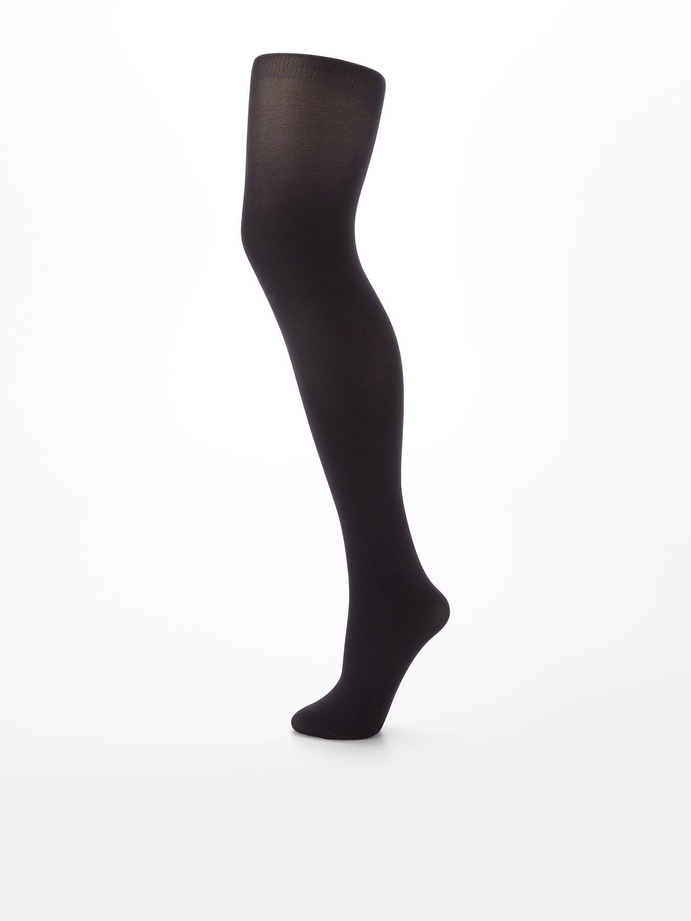 Glamorous - 40 denier embellished tights in black