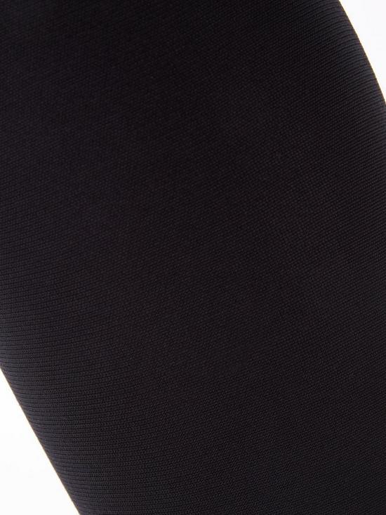 back image of v-by-very-100-denier-black-confident-curve-tights