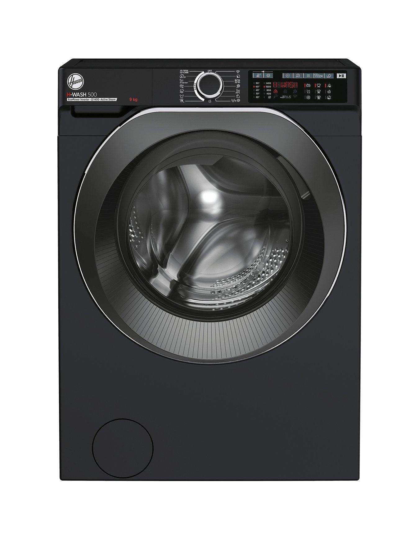 front image of hoover-h-wash-500-hw-49ambcb-9kg-load-1400-spin-washing-machine-with-wifi-connectivitynbspa-rated-black