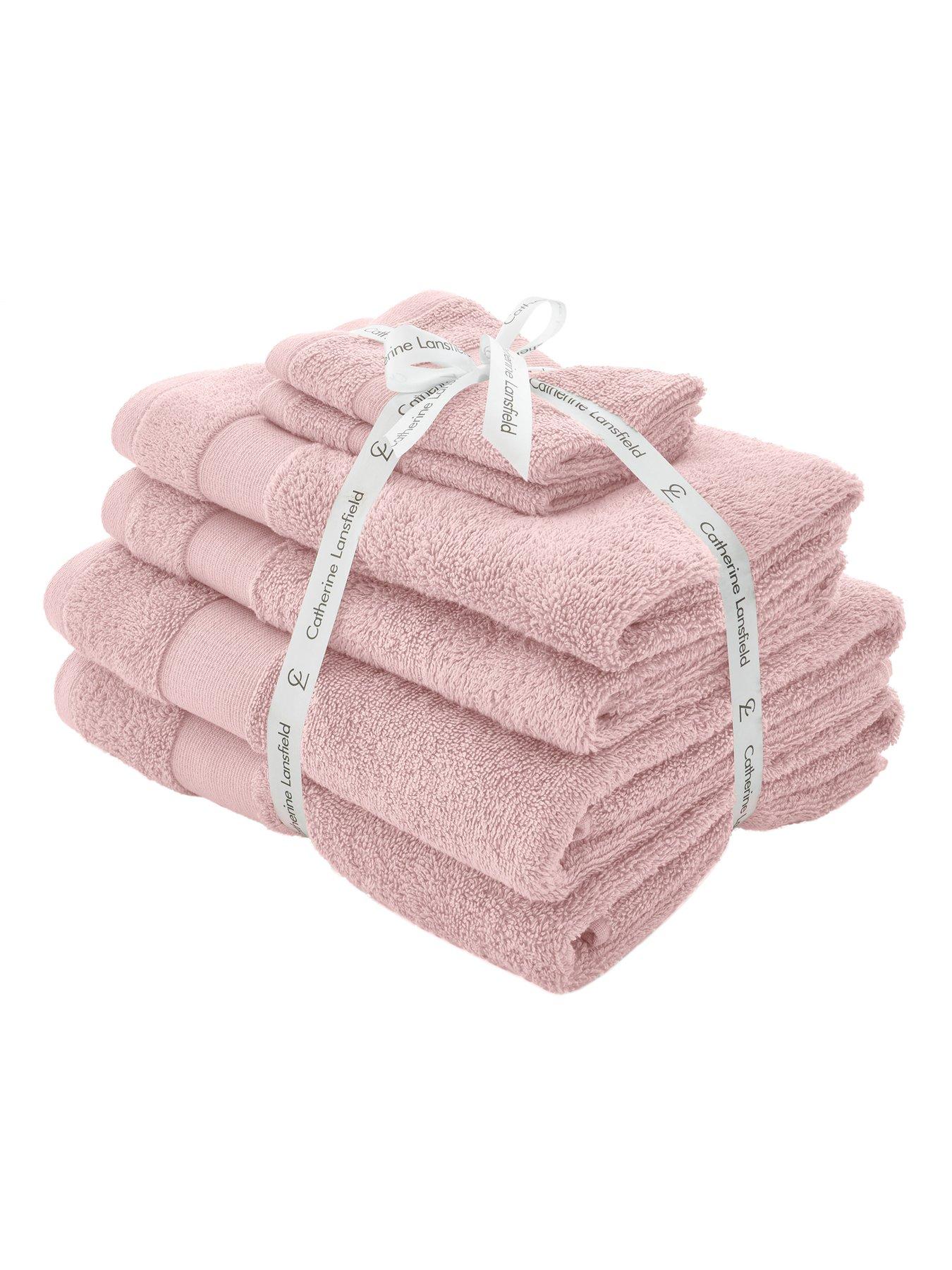 Catherine Lansfield Anti Bacterial 6 Piece Towel Bale