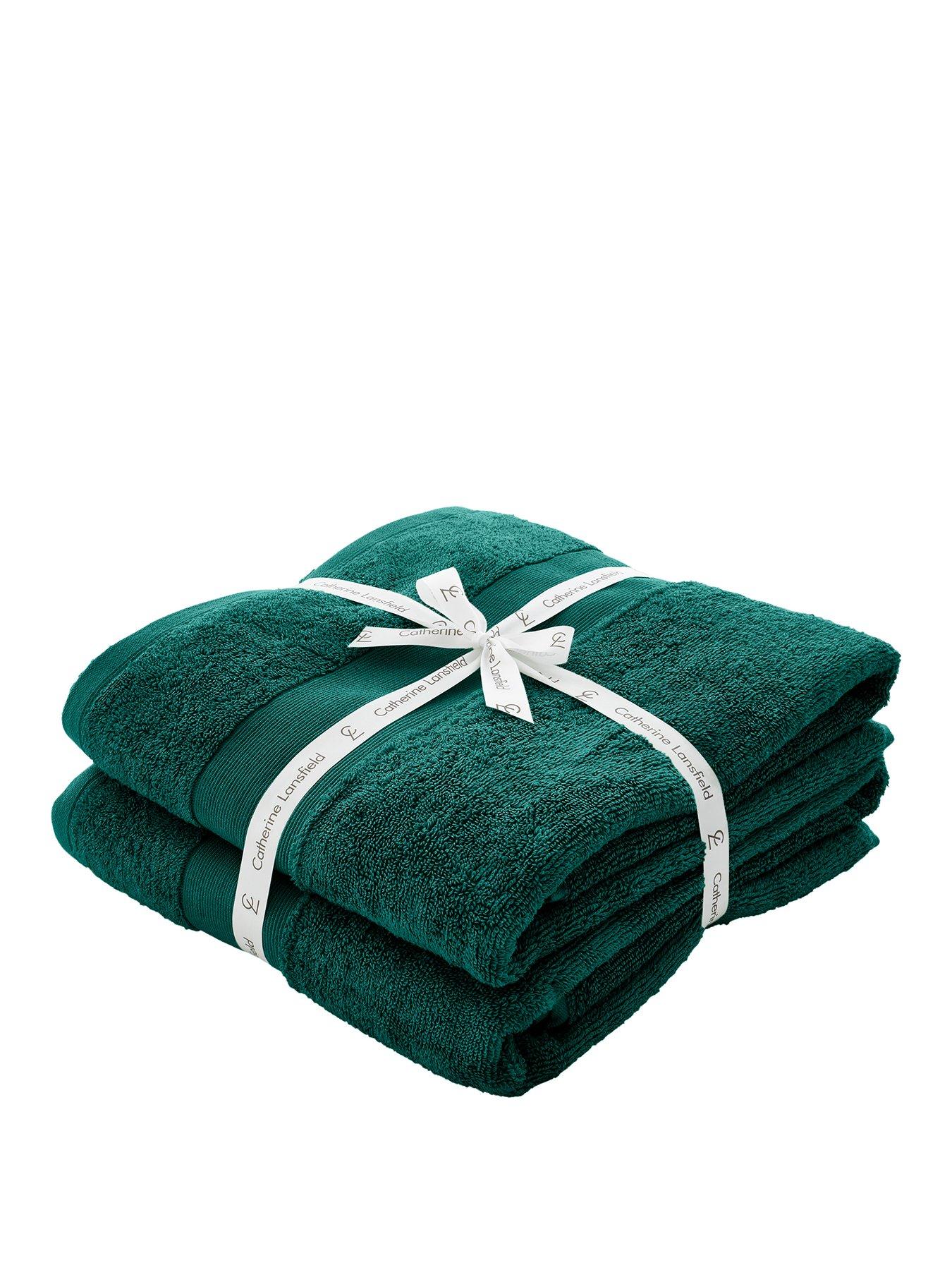 Image 1 of 6 of Catherine Lansfield Anti Bacterial Towel Collection