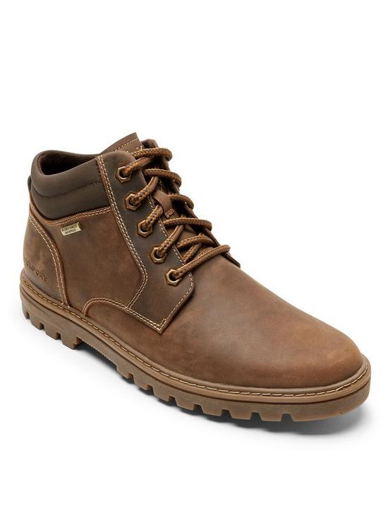 front image of rockport-weather-or-not-plain-toe-boot-tannbsp