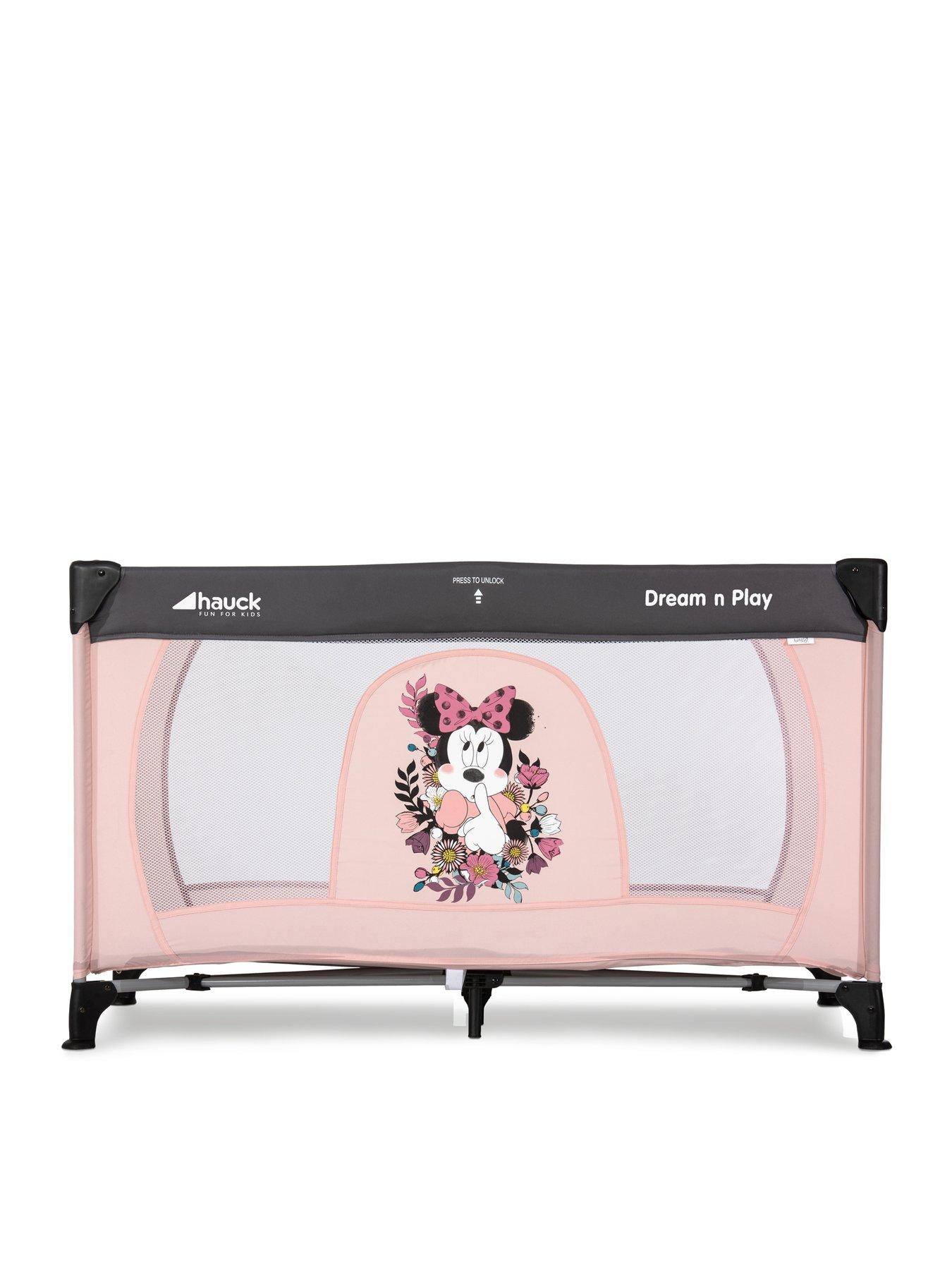 Hauck Disney Dream'n Play Travel Cot Minnie Sweetheart