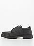  image of v-by-very-boys-lace-up-leather-school-shoe-black