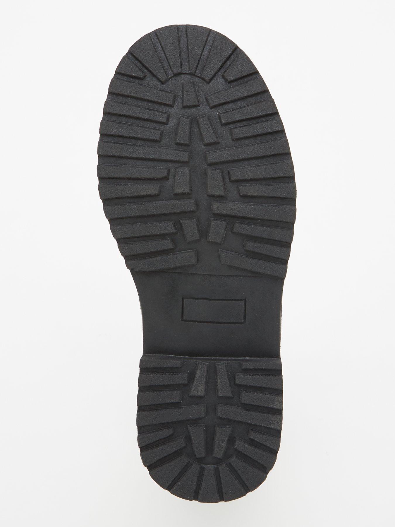 Image 5 of 6 of The Very Collection Boys Lace Up Leather School Shoe - Black
