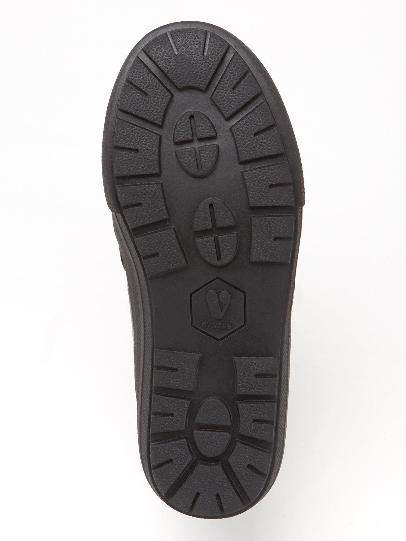 Image 5 of 5 of The Very Collection Wide Fit Boys Twin Strap Leather School Shoe