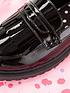  image of v-by-very-girls-loafer-leather-school-shoe-black