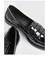  image of new-look-quilted-patent-loafers-black
