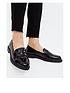  image of new-look-quilted-patent-loafers-black
