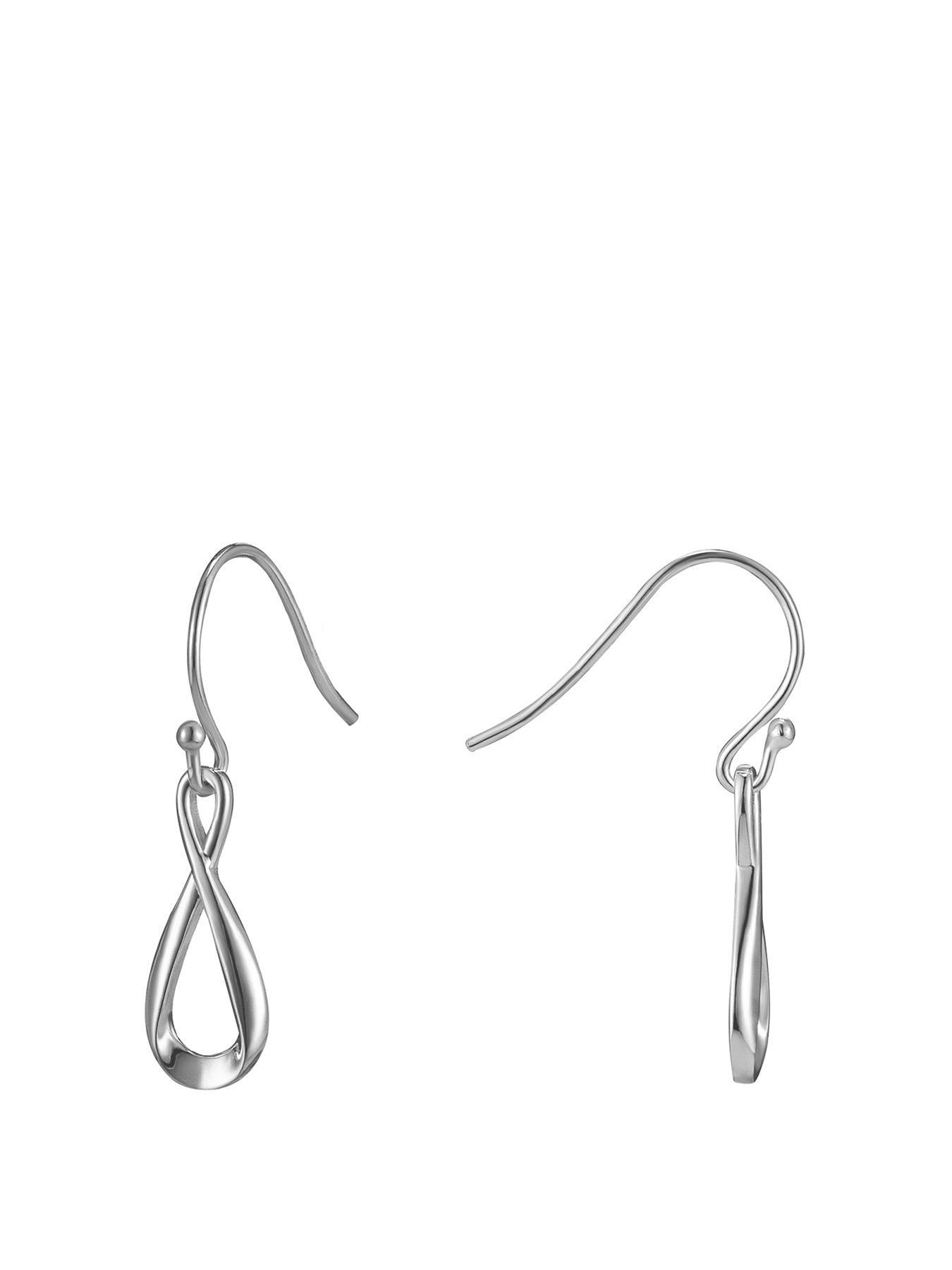 the-love-collection-sterling-silver-drop-dress-earring