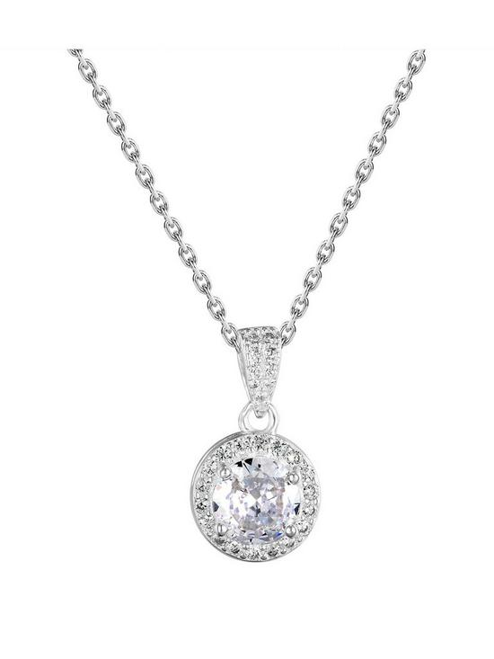 front image of love-diamond-sterling-silver-gift-boxed-round-cubic-zirconia-necklace