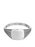  image of the-love-silver-collection-gents-sterling-silver-oval-signet-ring