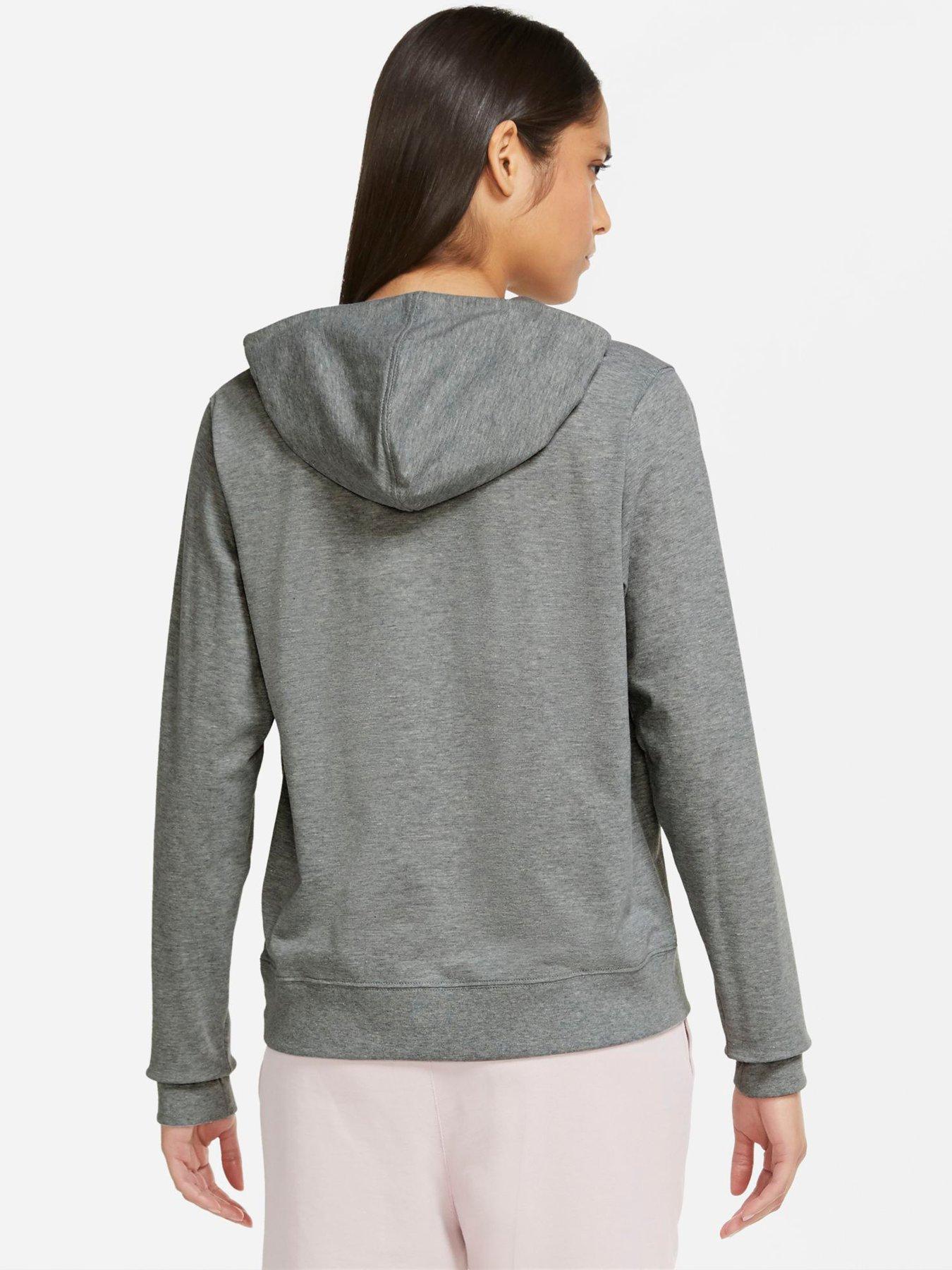  image of nike-gym-vintage-overhead-hoody-dark-grey-heather