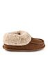  image of totes-real-suede-moccasin-bootienbsp--tan