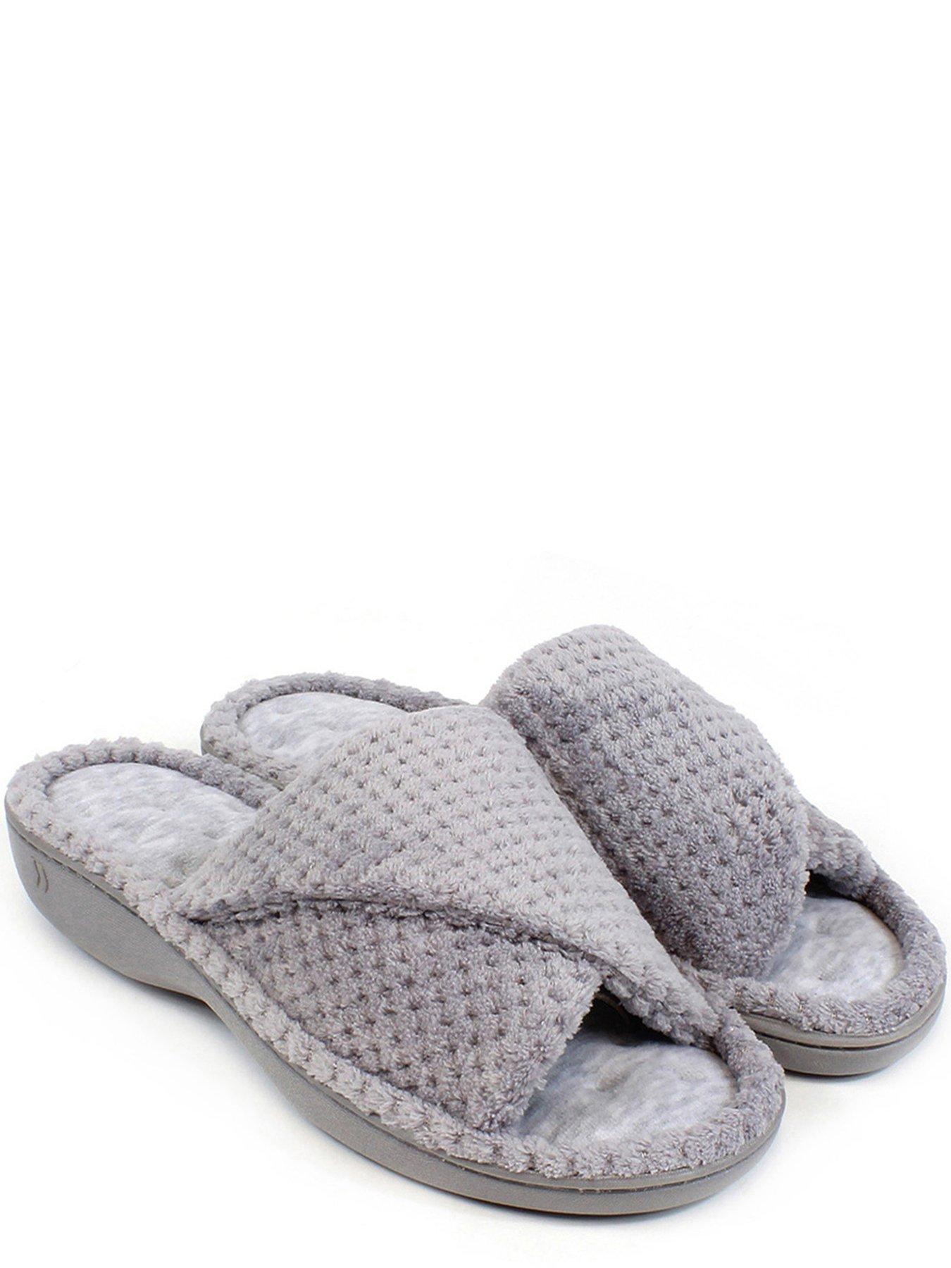 Open toe sale slippers with backs