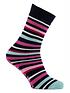  image of totes-2-pack-original-slipper-socks-zebra-print