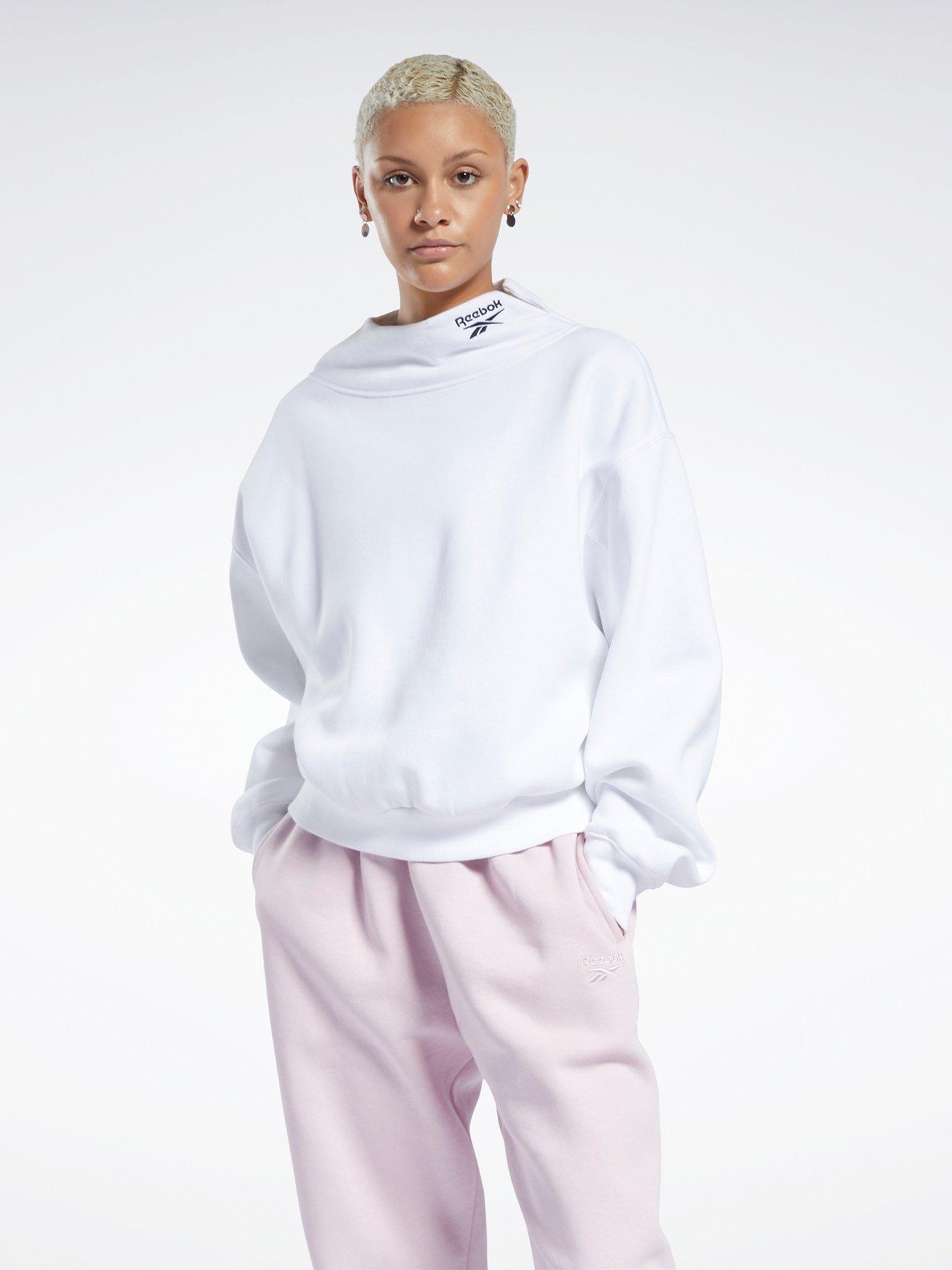 Reebok hot sale oversized sweatshirt