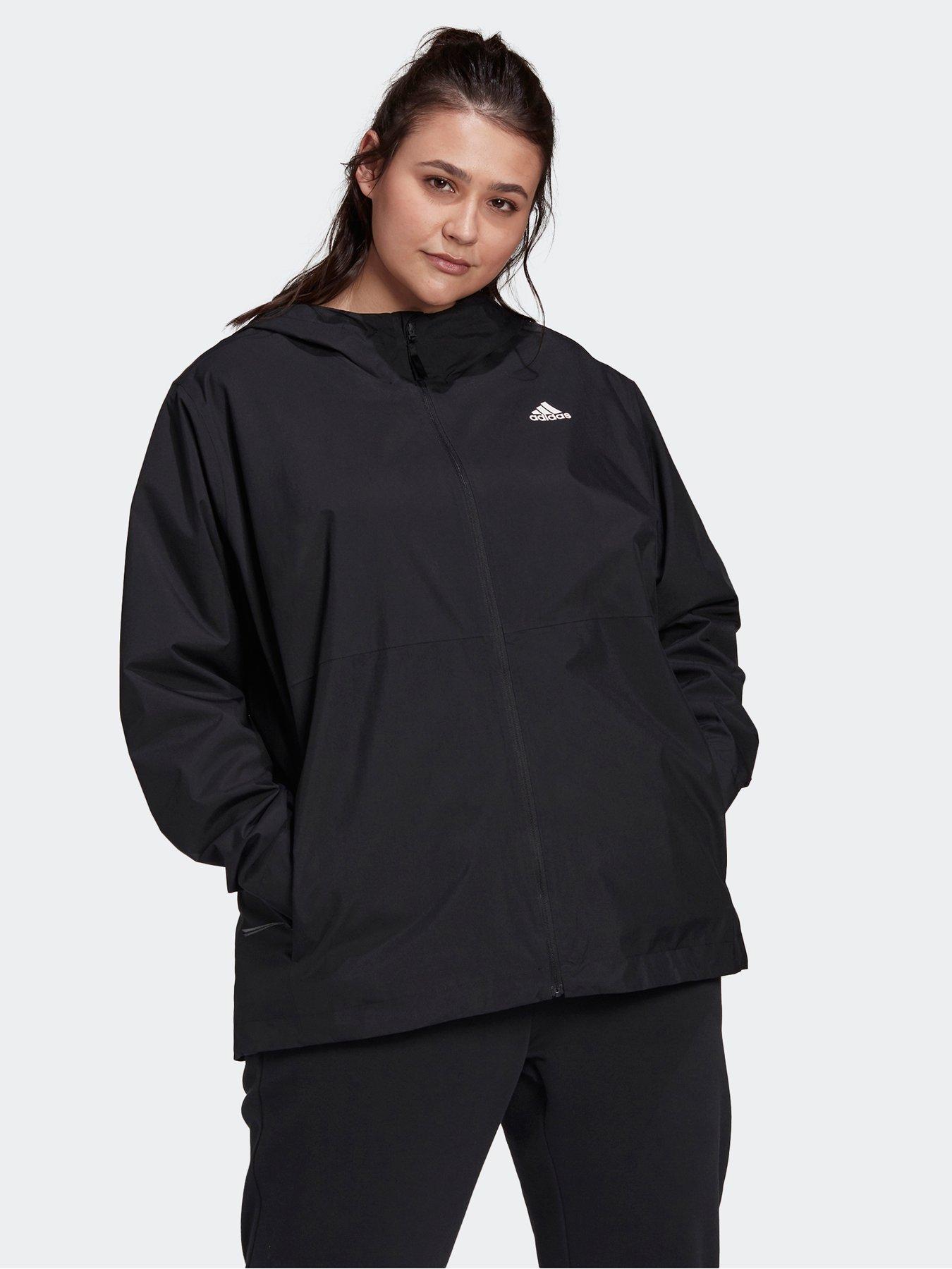 plus size adidas windbreaker