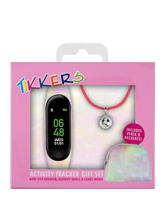 front image of tikkers-activity-tracker-gift-set-kids