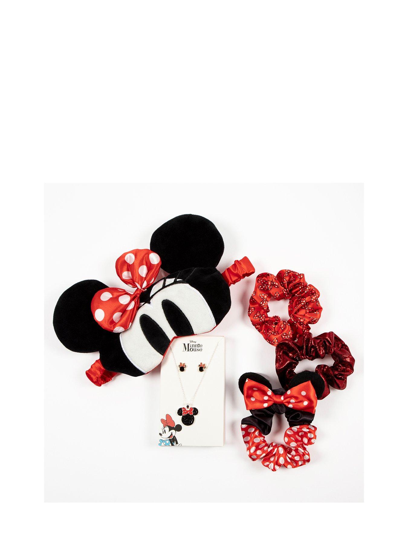 Minnie mouse earrings on sale and necklace set