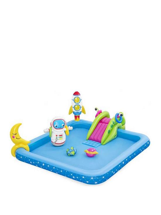 front image of bestway-little-astronaut-paddling-pool