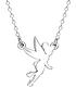  image of disney-tinkerbell-sterling-silver-ladies-necklace