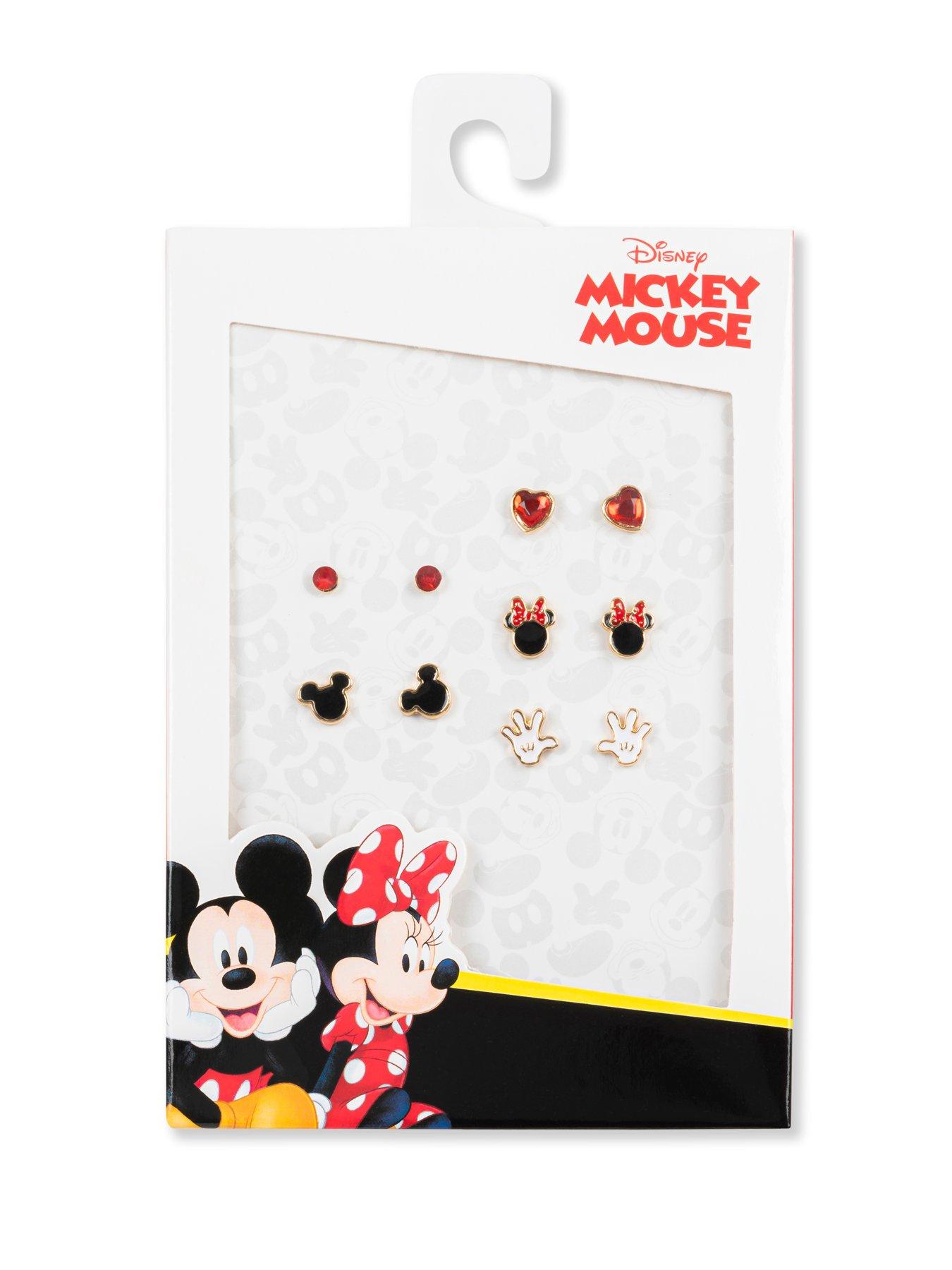 Mickey and minnie mouse on sale earrings